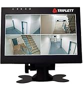 Triplett HDCM3 Compact 8-inch HD TFT LED 1280x720 Security Test Monitor with HDMI, BNC, AV/Composite