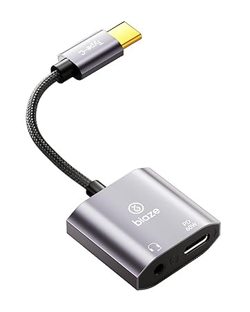USB-C to 3.5?mm Headphone &amp; Charger Adapter