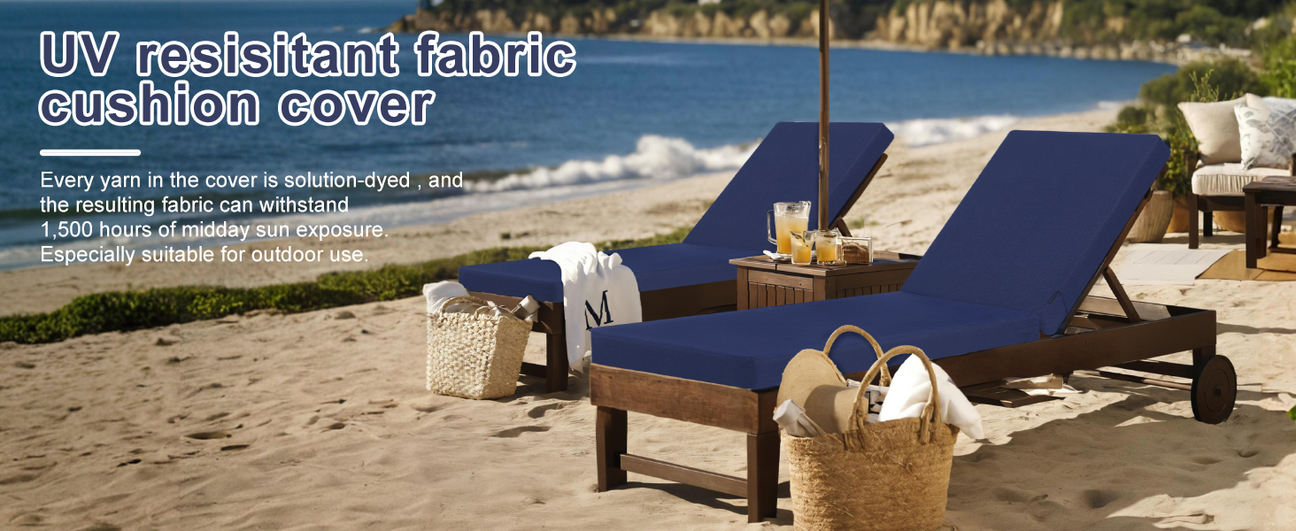 fade resisitant lounge chair cushion