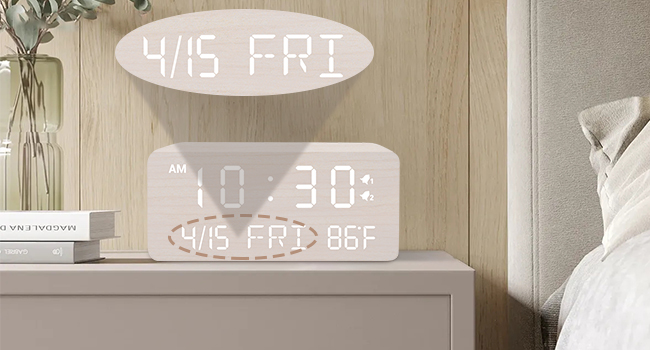 bedroom clock