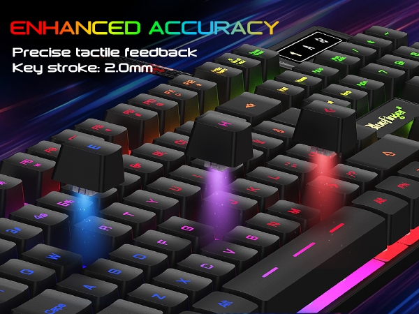 Gaming keyboard computer keyboards wired keyboard teclado gamer Light up keyboard