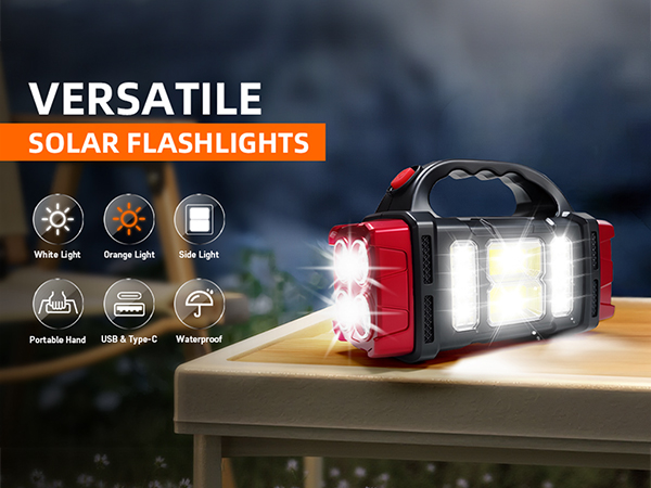 Versatile Solar Flashlight