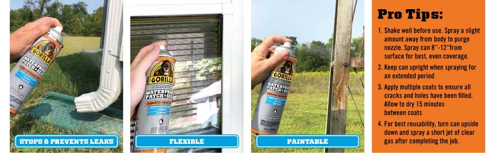 undercoating flex flexseal products rust brillo para globos leak sealer caulk crack patch shower tub
