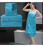 8 Piece Microfibers Towel Set,2 Bath Towels,2 Hand Towels,4 Washcloths,Extra Large Bath Towel for...