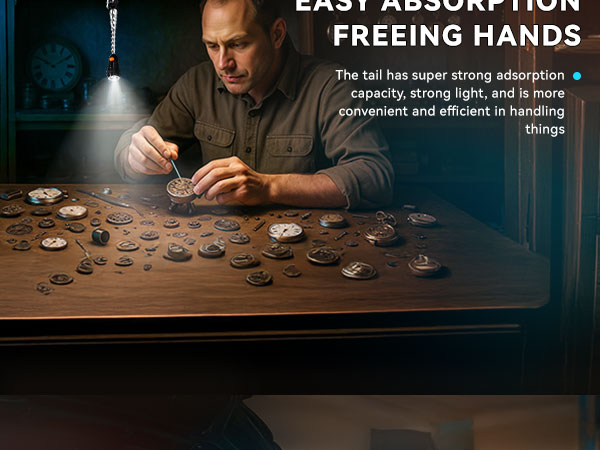 EASY ABSORPTION FREEING HANDS