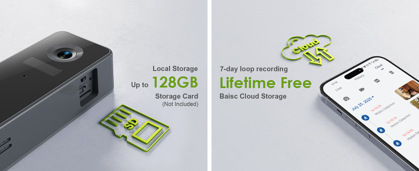 doorbell camera wireless no subscription