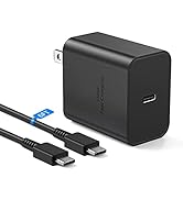 45W Super Fast Charging USB Type C Wall Charger Block for Samsung Galaxy S23 Ultra/S23/S23+/S22 U...