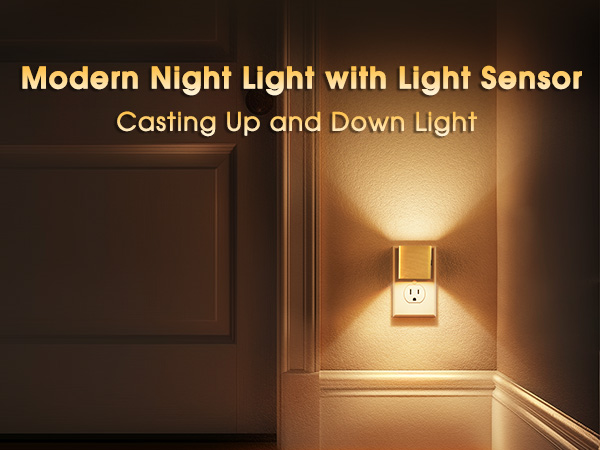 gold night light