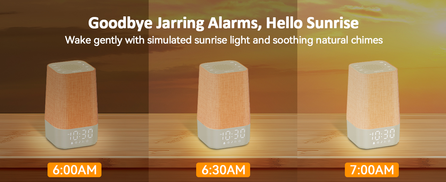 sunrise alarm clock