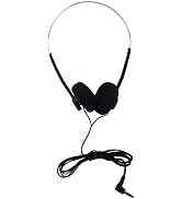 GANPUB Retro On-Ear Headphones,Wired Stereo Headphones,Headphone,Lightweight Portable Headphone w...