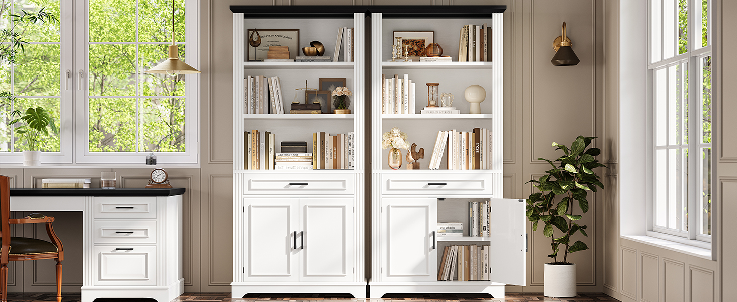 Farmhouse Bookshelves and Bookcases