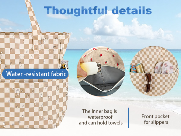 beach tote bag