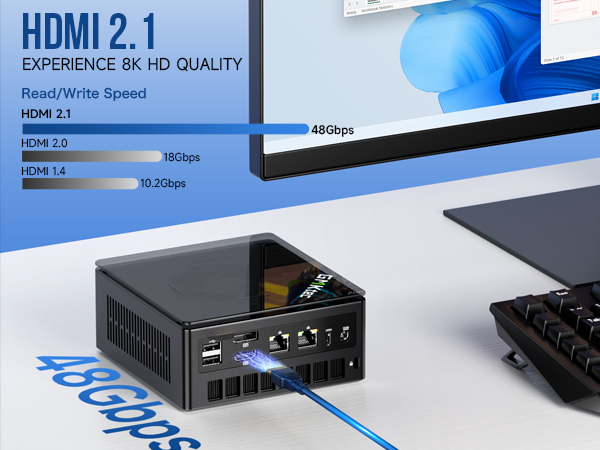 gmktec mini computer gaming pc hdmi 2.1 8k 60hz hd stream video