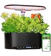 SPECILITE Hydroponics Growing System Kit with 30” Height, 15 Pods Herb Garden with 36W Grow Light...
