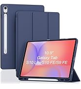 ProCase Smart Case for Galaxy Tab S10 Lite/S10 FE/S9 FE 10.9-Inch with S Pen Holder, Trifold Stan...