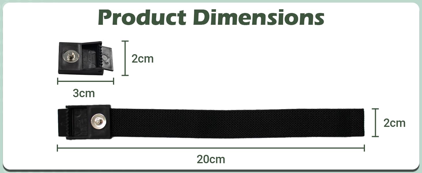 Product dimensions: length 20cm(8in), width 2cm(0.8in)