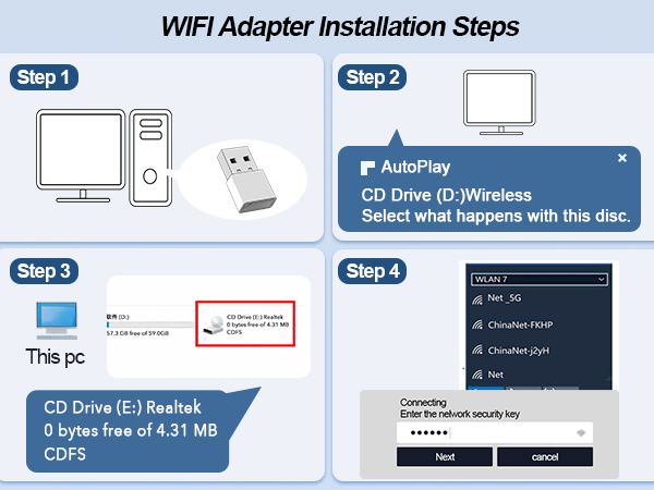 wifi and bluetooth adapter