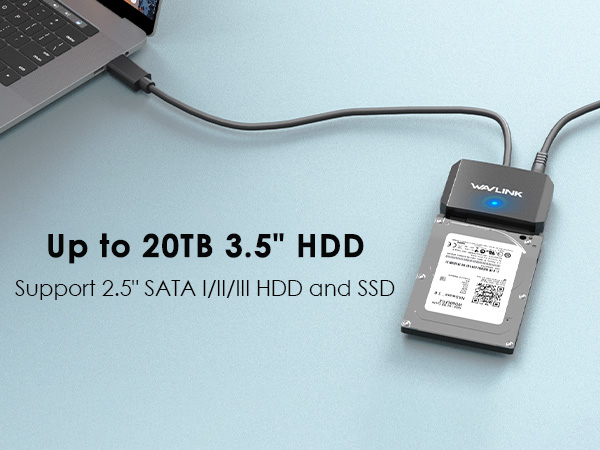 SATA to USB Type-A Hard Drive Cable