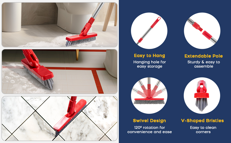 scrub to clean between tiles bathroom ease super heavy duty crack tool skinny crevices small spaces