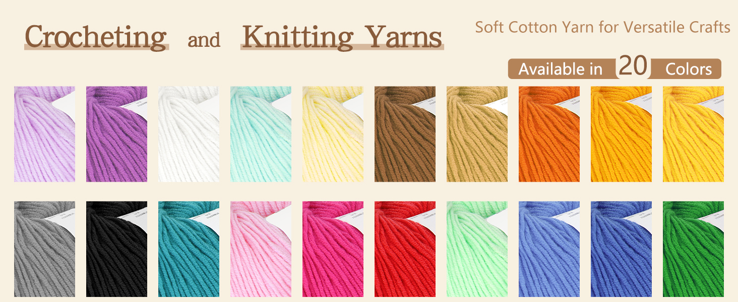 Soft Knitting Yarn