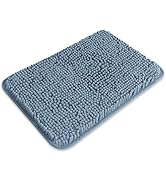 PureSwan Small Bathroom Rug 12"x18" – Washable and Absorbent Bath Mat, Non Slip, Thick Soft Cheni...