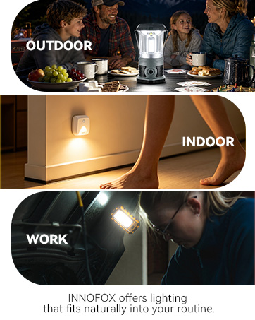 INNOFOX offers lighting that fits naturally into your routine.