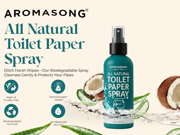Toilet spray