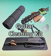 Guitar Cleaning Kit Including Guitar Work Mat,Guitar Neck Rest,Guitar String Winder and Cutter To...