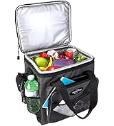 Koolatron D13 Hybrid Portable 12V Cooler Bag with Shoulder Strap, 13L / 14 qt Soft-Sided Iceless ...