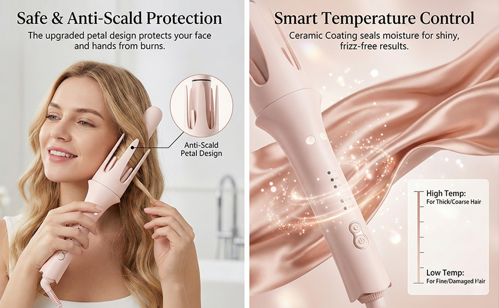 Hair Curler Automatic Rotating