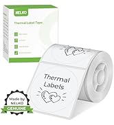 Thermal Labels for Nelko PM220 Label Maker, 2 inch (50mm) Round Thermal Label, Waterproof, Multi-...