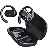 XUMIUZIY Open Ear Earbuds, Air Conduction Earphones,Rotatable Ear Hooks,OWS Directional Sound Dua...
