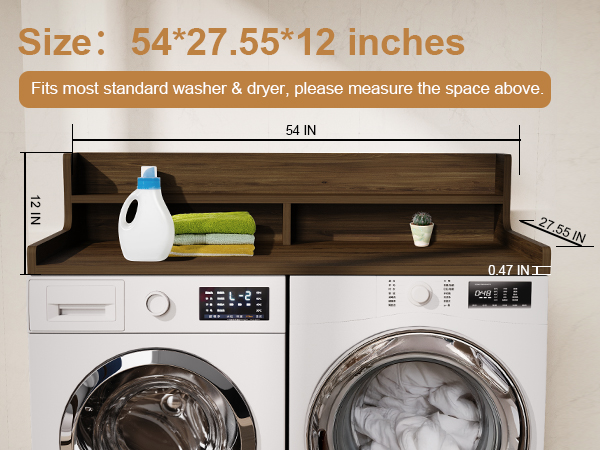 washer dryer countertop with shelf washer dryer topper laundry topper