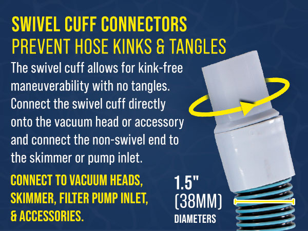 durable heavy duty professional maintenance accessory suction equipment head skimmer adapter system