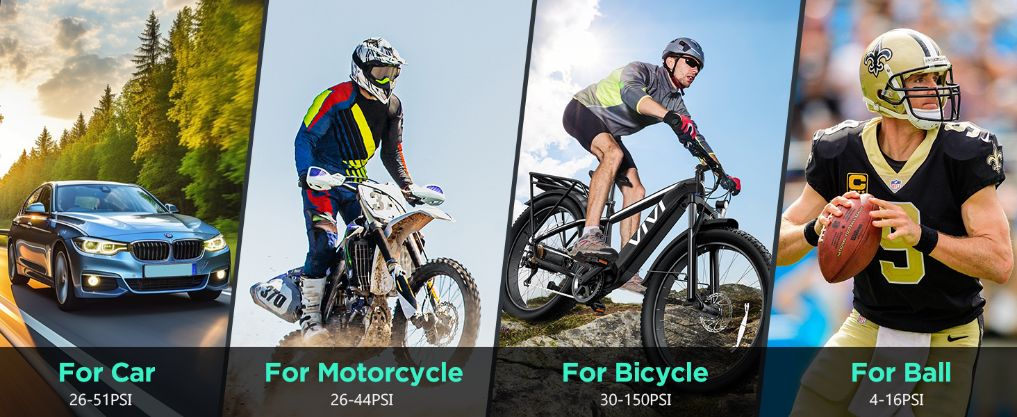 Tire Inflator Portable Air Compressor