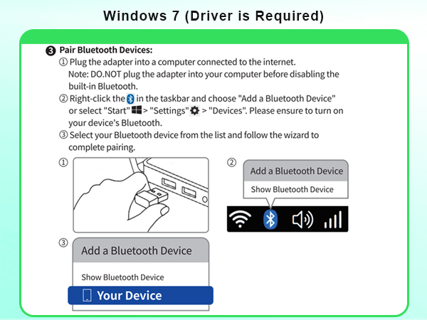 USB Bluetooth Adapter for PC