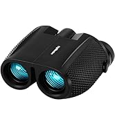Binoculars for Adults and Kids, 12x25 HD Compact Binoculars for Bird Watching, Large Eyepiece Wat...