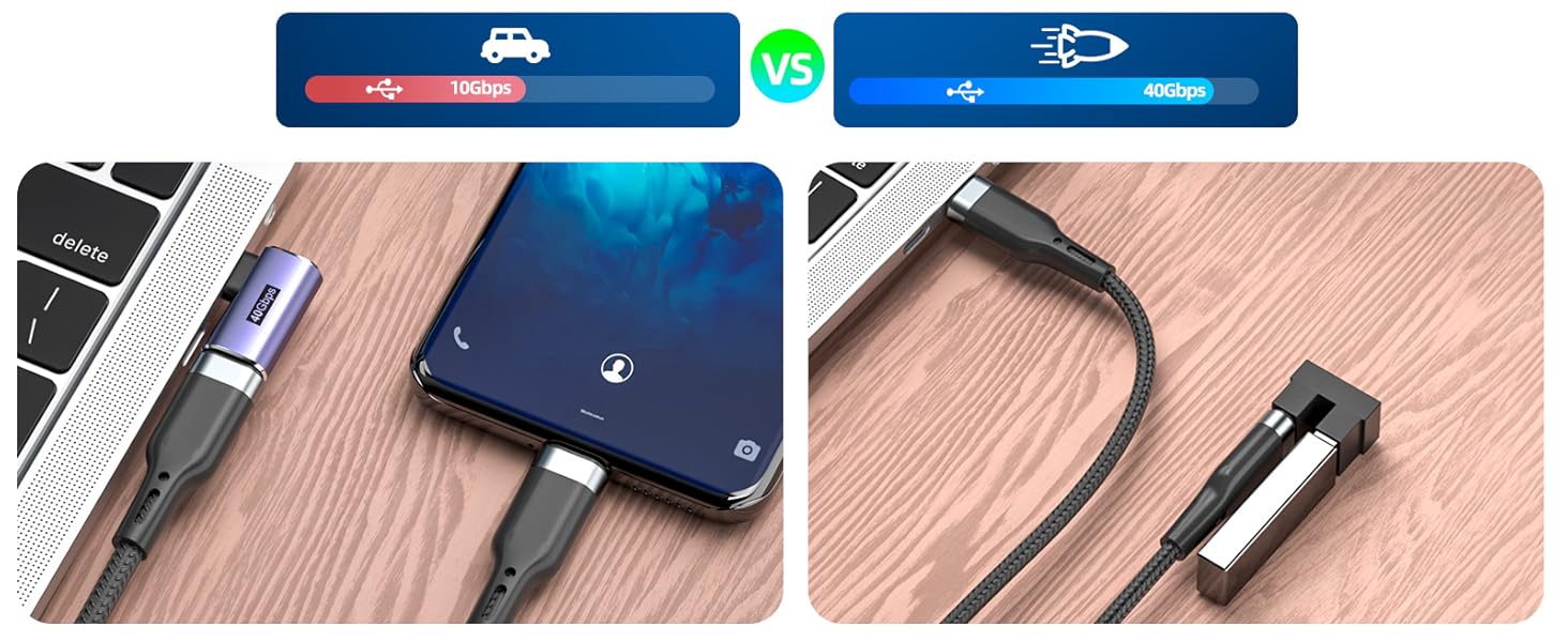 usb c 90 degree adapter