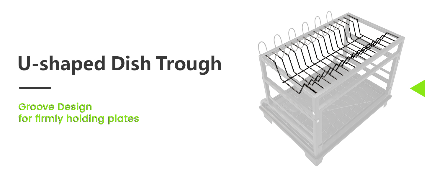 stainless steel dish rack