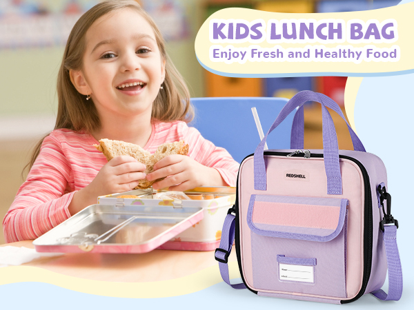 purple lunch box for girls