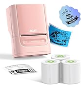 Nelko Label Maker Machine with Tape, PM220 Bluetooth Label Printer, 2 Inch Portable Thermal Print...