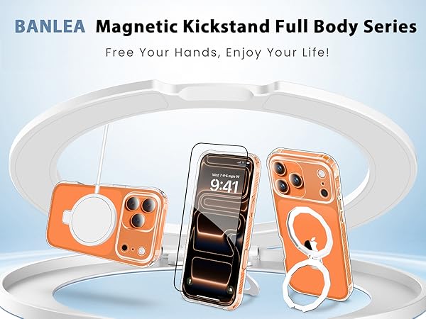 Full Body Kickstand Magnetic Case
