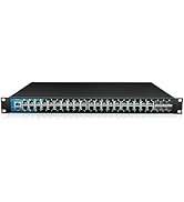 keepLiNK 48 Port Gigabit PoE Switch Managed, with 48 PoE+ Ports @400W, 6 10G SFP Slots, IPv6 Stat...