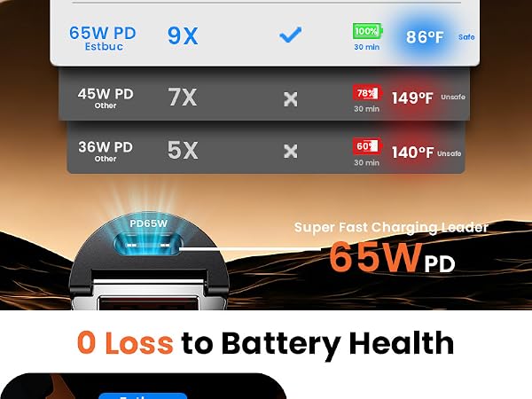 Super Fast Charging Leader 65W PD