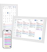 Bewinner 15.6 Inch Wall Planner Digital Calendar &amp; Chore Chart, Wall Calendars with APP, Smart To...