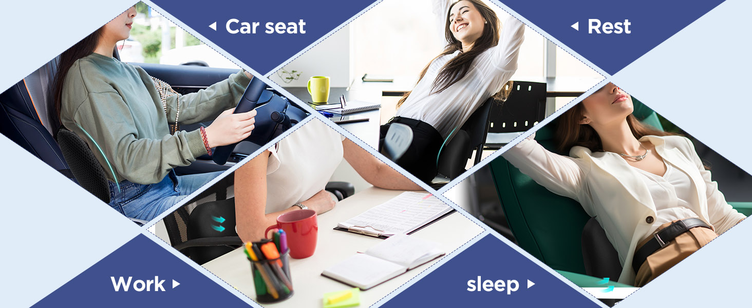 Lumbar Support Pillow for Office Chair