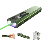 Nexarion 1300lm EDC Flashlight with Laser Pointer, 365nm UV &amp; Red Light | Rechargeable Portable F...