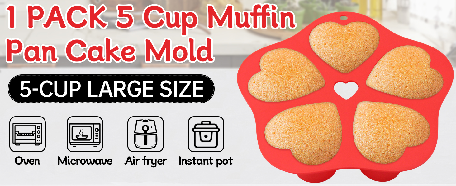 silicone muffin pans for baking