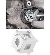 Car Cube Brake Caliper Compression Tool,Durable Steel Brake Caliper Tool Fits 3/8" Square Driver,...