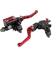 Longzhuo Motorcycle Brake Clutch Lever 1 Pair 7/8" 22mm Folding Levers Aluminum Alloy Universal f...